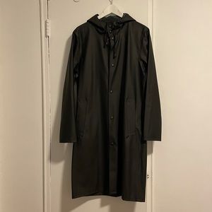 Stutterheim long print raincoat